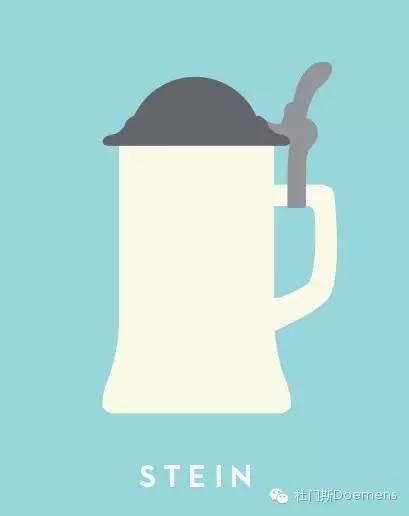 喝不同的啤酒 用不同的杯子 喝不同的啤酒 用不同的杯子